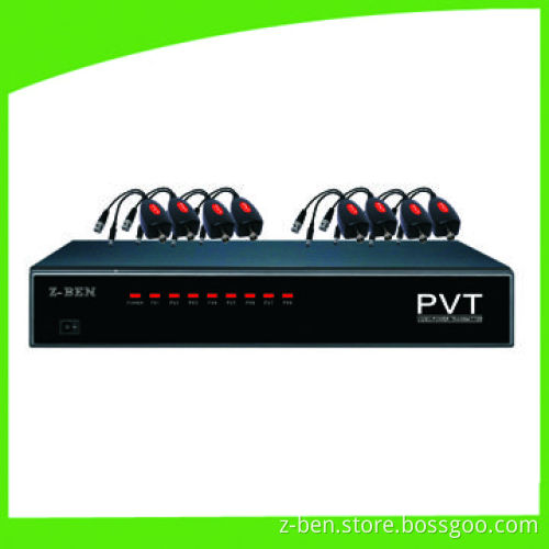 Video Balun with 8-channel Power Video Transmitter and 800m Effective Transmission Distance